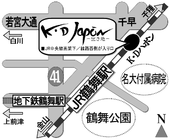 ★K.D-Japon-map