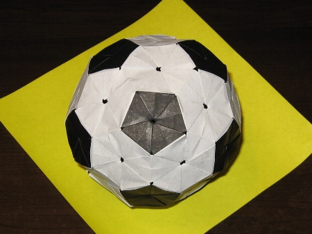 ユニット　折り紙　サッカーボール　90枚ver.2