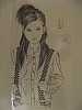 台湾のネギま！ファンが元桜咲刹那役の市川春樹の誕生日を祝うために描いた似顔絵