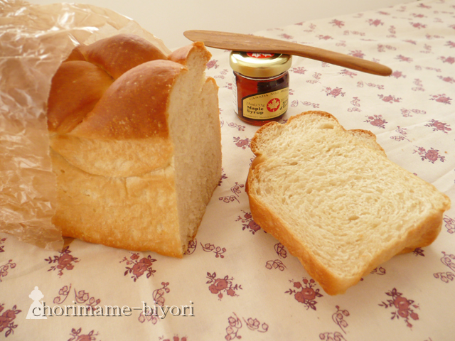 メープル豆乳食パン