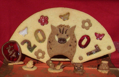 deco-cookies wild boar