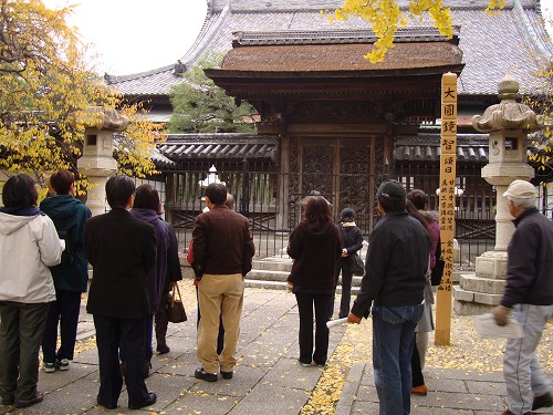 梅林寺で座禅体験5