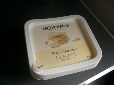 モーベンピックのホワイトチョコアイスクリーム