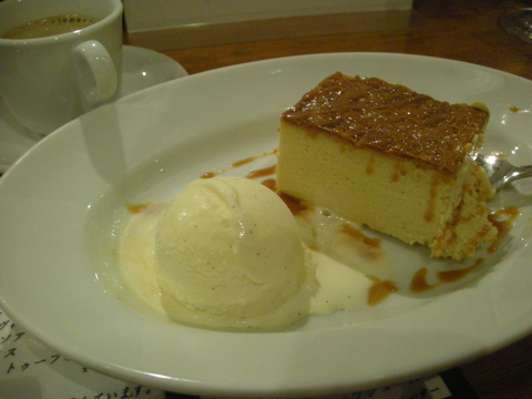 ピスタチオのプリン