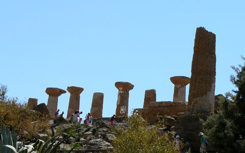 エルコレ（ヘラクレス）神殿＠アグリジェント
