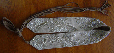 Belts of beads and spangles 2